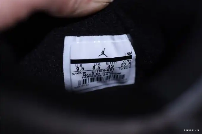 One Kick Air CI1184-001 4 Jordan Retro Laser Black 0603